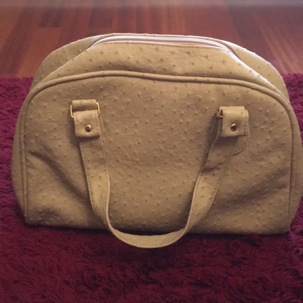 Leather satchel